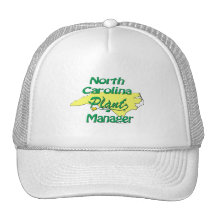 North Carolina Plant Manager Mesh Hats