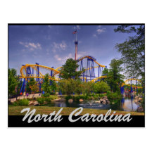 north carolina post card