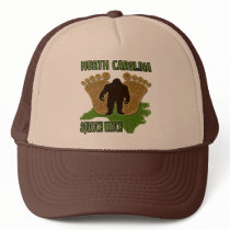 North Carolina Squatch Watch Mesh Hat