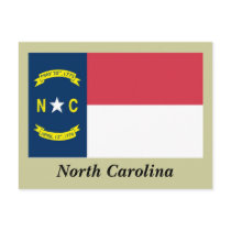North Carolina State Flag Post Cards