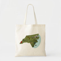 North Carolina Tote Bag