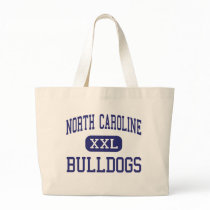 North Caroline - Bulldogs - High - Ridgely Canvas Bag