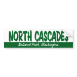 North Cascades National Park Bumper Sticker