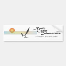 North Coast CAtamarans Bumper Sticker