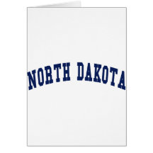 North Dakota College Card