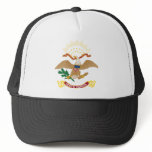 North Dakota Flag Theme 00 hats