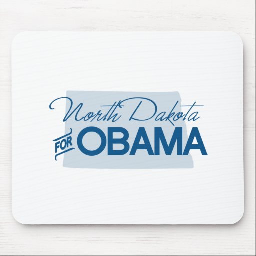 North Dakota for Obama.png Mousepads