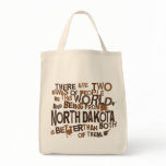 North Dakota (Funny) Gift Canvas Bags