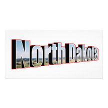 north dakota picture card