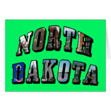 North Dakota Picture Text Cards