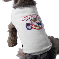 North Dakota Tax Day Tea Party Protest Doggie Tee Shirt