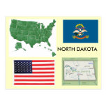 North Dakota, USA Postcard