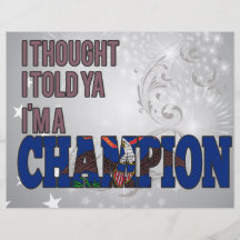 North Dakotan and a Champion Flyer Design