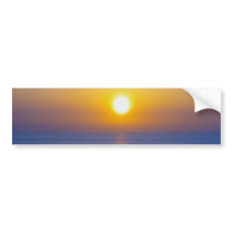 North Devon Hartland Volcanic Ash Sunset (1) Bumper Stickers