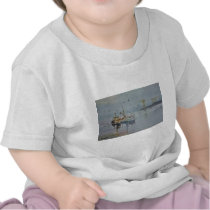 North East England Fishing Boat Tee Shirt