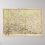 North Germany Atlas Map Print