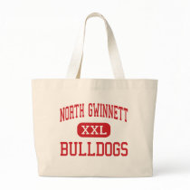 North Gwinnett - Bulldogs - High - Suwanee Georgia Canvas Bags
