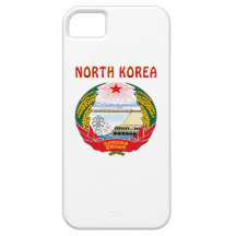 NORTH KOREA Coat Of Arms iPhone 5 Case