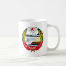 North Korea coat of arms Mugs
