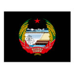 North Korea Coat of Arms Post Card