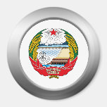 North Korea Coat of Arms Refrigerator Magnet