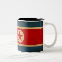 North Korea Flag Coffee Mug