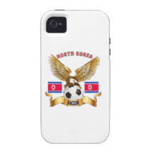 North Korea Football Designs iPhone 4 Covers