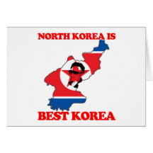 North Korea is Best Korea Greeting Cards