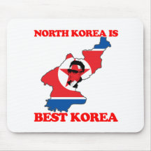 North Korea is Best Korea Mousepads
