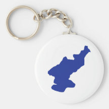 North Korea Keychain