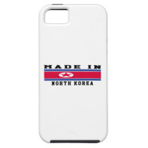 North Korea Made In Designs iPhone 5 Cases