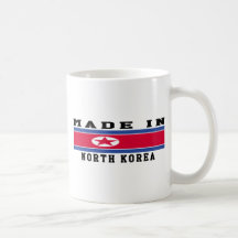 North Korea Made In Designs Mug