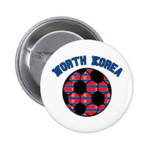 North Korea Pin