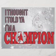 North Korean and a Champion Custom Flyer