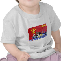 North Korean Communist Party Poster Tee Shirt