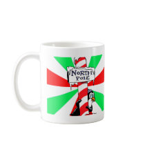 North Pole Penguin Mugs