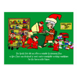 North Pole Retirement Postcard