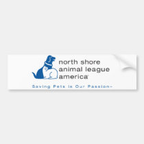 North Shore Animal League Branded bumper stickers