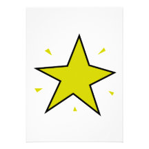 North Star Custom Invitation