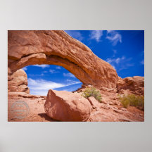 North Window of Arches National Park Posters