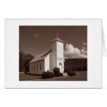 Northcutts Cove LDS Church (Sepia version) Cards