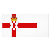 Norther Ireland ulster flag Photo Greeting Card
