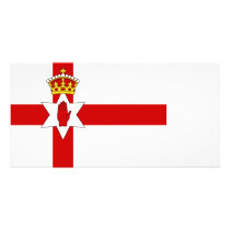 Norther Ireland ulster flag Photo Greeting Card