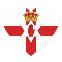 Norther Ireland ulster flag Stickers