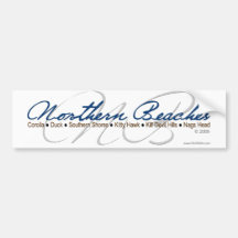 Northern Beaches Bumper Stickers