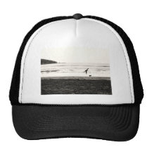 Northern California Beach Scene Trucker Hat