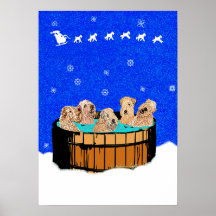 NORTHERN CALIFORNIA CHRISTMAS POSTER