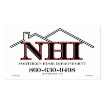 Northern Home Improvement Business Card