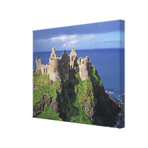 Northern Ireland, County Antrim, Dunluce Stretched Canvas Prints