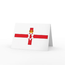 Northern Ireland Flag Greeting Card